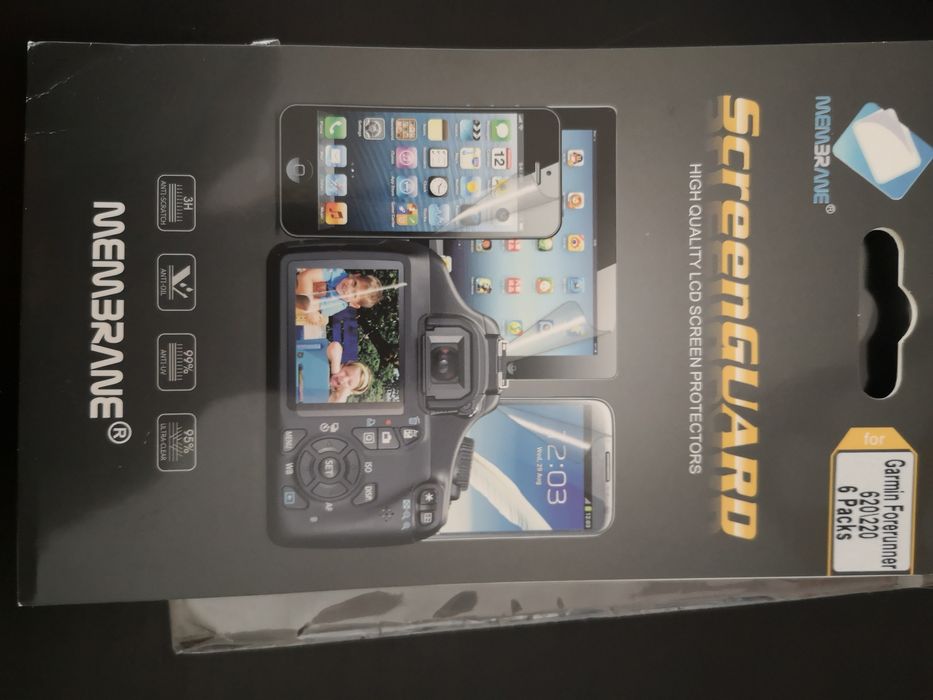 Vendo telas protetoras para Garmin forerunner 620/220