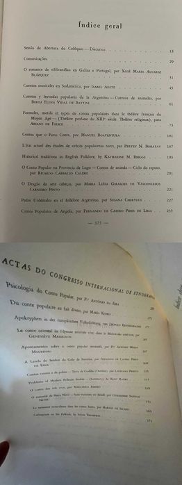 Actas Congresso Internacional Etnografia (Santo Tirso, 1963) Volume VI