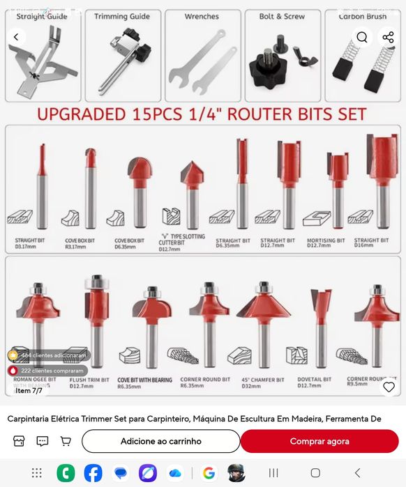 Máquina de fresar nova