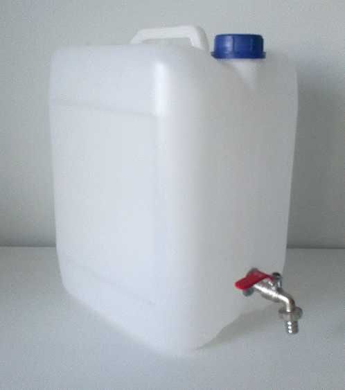 POJEMNIK Bańka Kanister na Wodę 20L z Kranem Zbiornik Kamping TIR