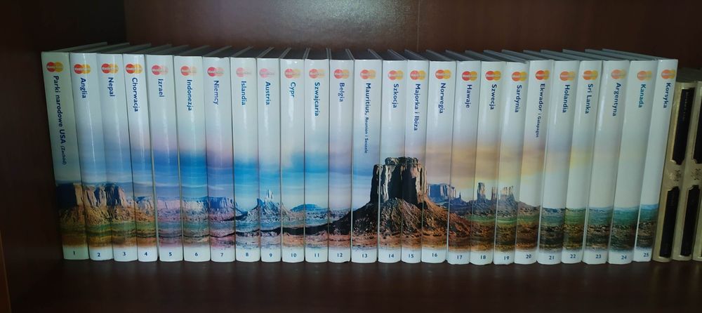 Seria książek podróżuj z MasterCard