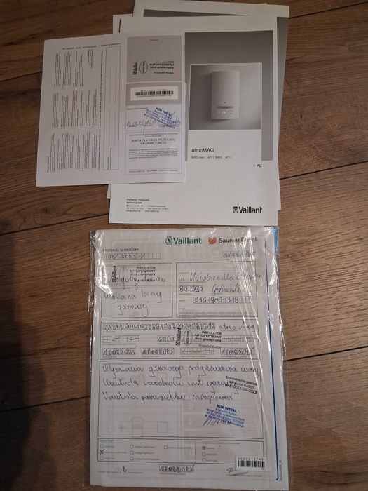 Vaillant gazowy przepływowy piecyk / podgrzewacz wody