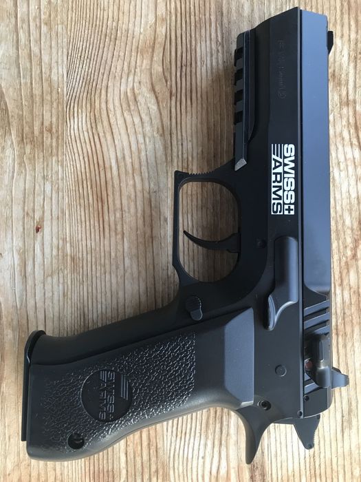 Pistolas Pressão de ar CO2 SEM blowback Borner  WC 401 - Crosman Wildcat - SwissArms PT92 e Jericho 941