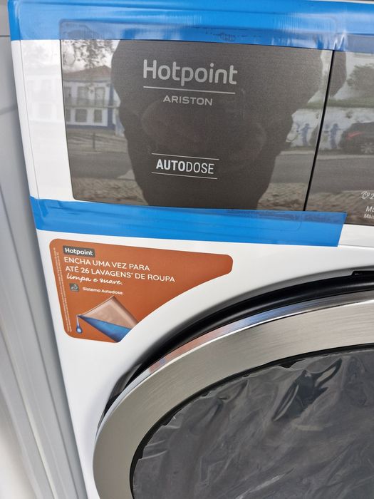 Máquina de lavar roupa Ariston hotpoint 8kg autodose