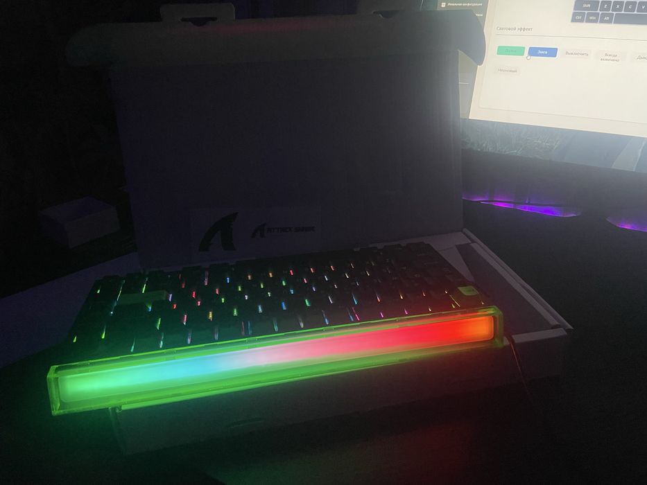 Магнитная клавиатура attack shark r85he