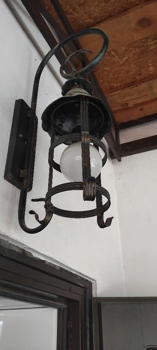 уличний фонарь,металлический