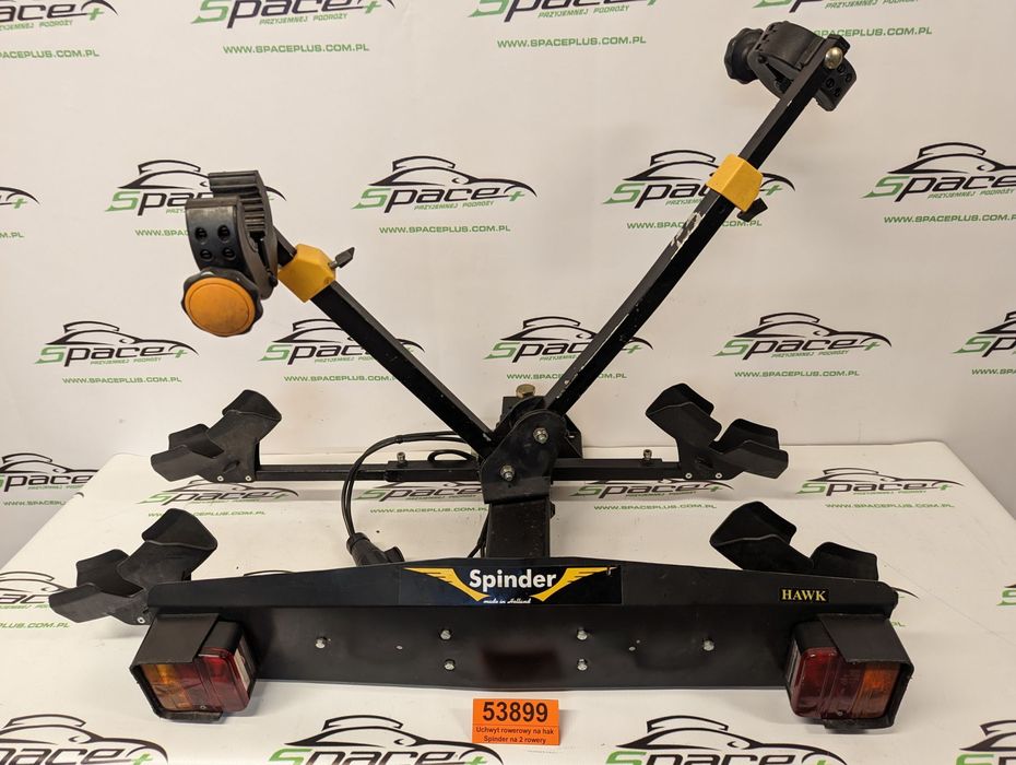 Uchwyt bagażnik rowerowy na hak Spinder na 2 rowery