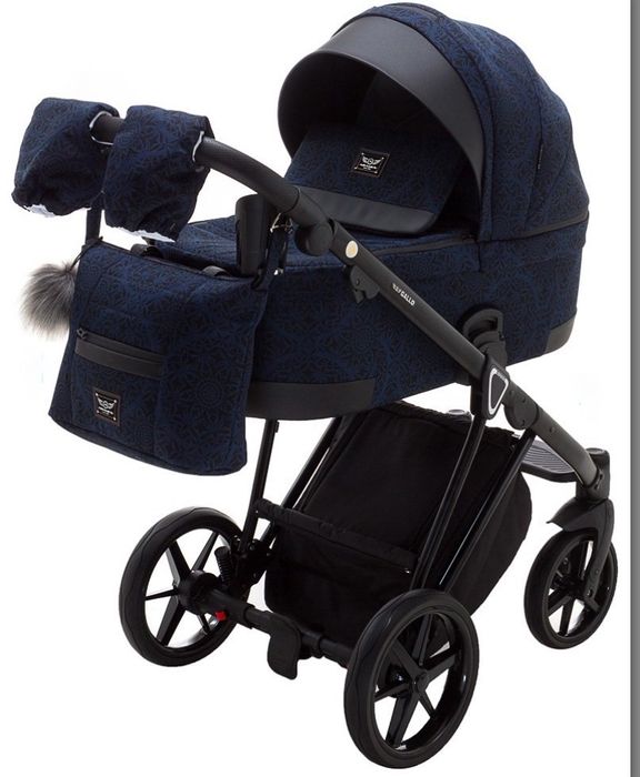 Коляска 2 в 1 Adamex Gallo GA-13 Blue Orient