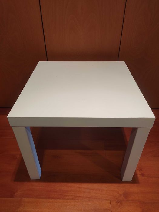 IKEA Lack mesas de apoio 55x55 cm brancas