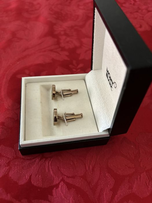 Botões de punho MONT BLANC em ouro