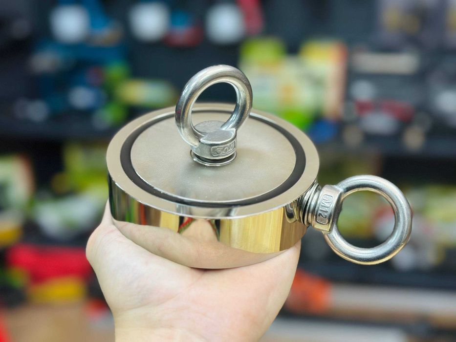 116-2 Мощный Магнит 450кг | 2 Крепления, Двохсторонний Протестирован