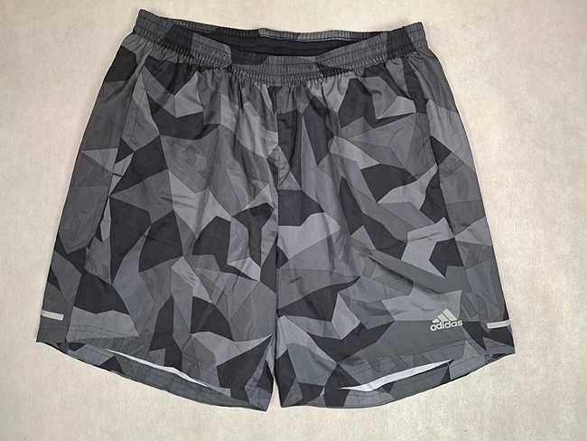 Adidas Run II Camo Shorts Areoready Krótkie spodenki do biegania L