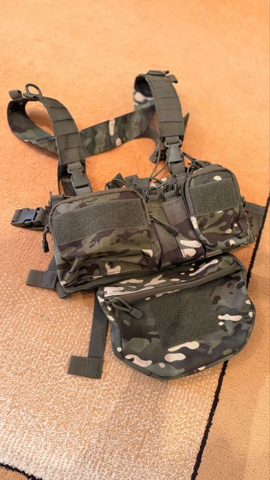 Buckle Up Sniper chest rig Multicam Tropic