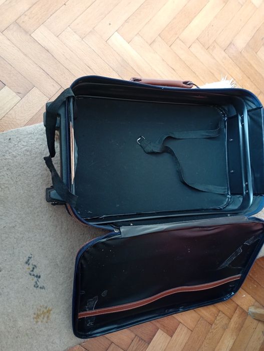 Walizka z materiału