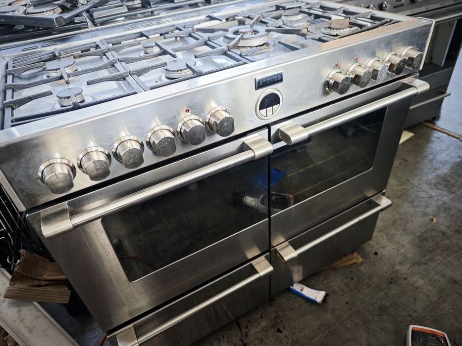 KUchnia 110 cm STOVES grill 2 piekarniki podgrzewacz  agroturystyka