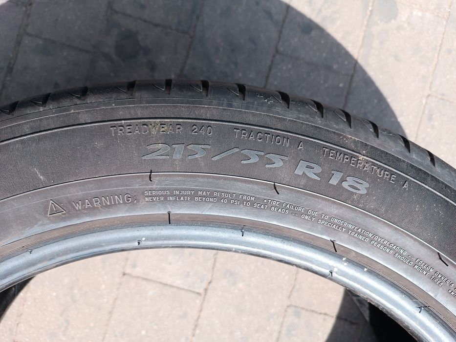 215/55R18 Michelin Primacy 3