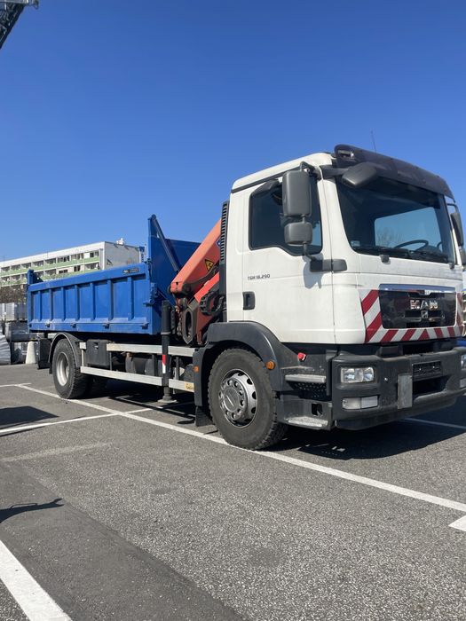 Transport HDS dźwig chwytak wywrotka kiper odbieramy z PGG zamowienia