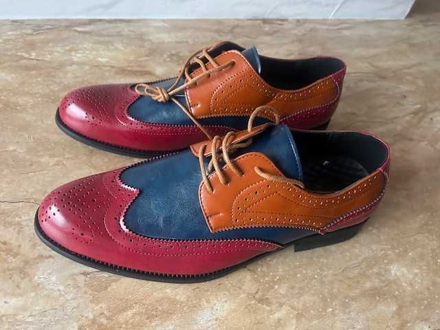 Nowe Buty Męskie Eleganckie Casualowe sznurowane