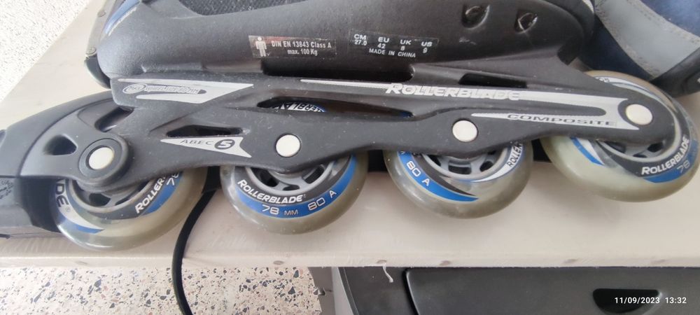 A-Patins Rollerblade impecáveis
