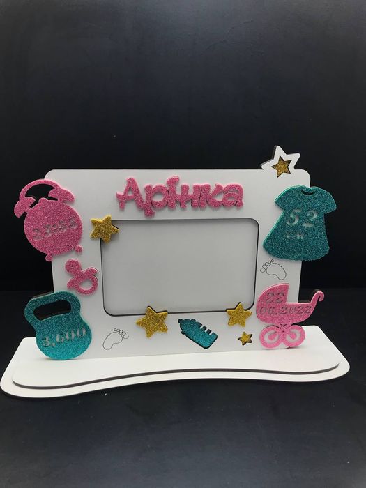 Дерев'яні фоторамки "Метрика"