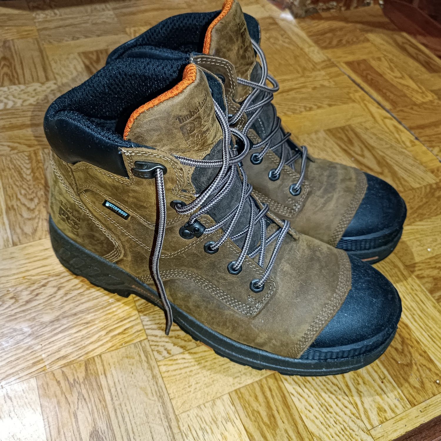 Мужские рабочие ботинки timberland anti-fatigue с комбинированным нос ...