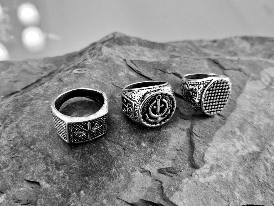 Anéis motard anel homem tamanho 17 ate 22