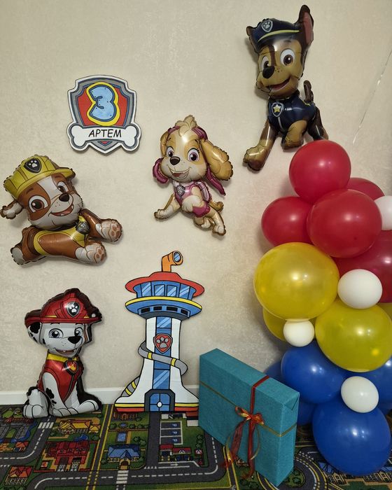 База щенячий патруль. (Для фотозони)