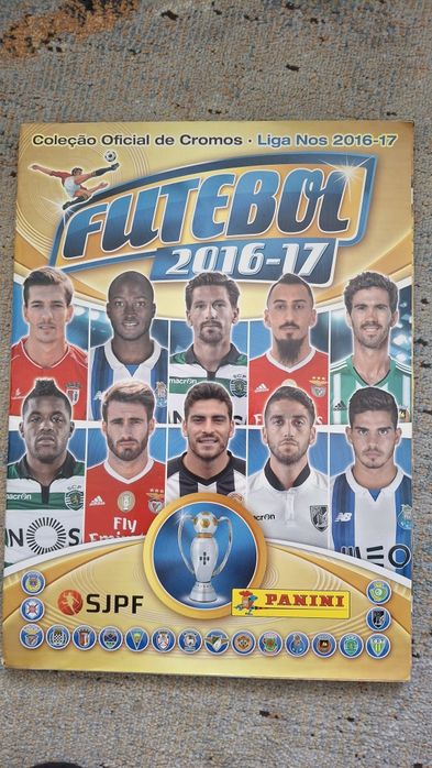 Caderneta Panini Futebol 2016-17 + Euro 2016 Portugal, Completa