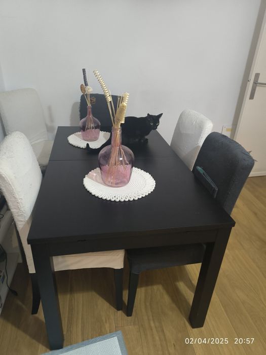 Mesa de Jantar Preta