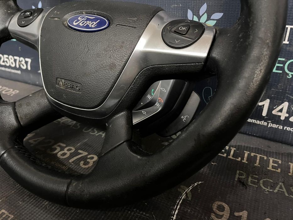 Volante usado pele com airbag FORD C-MAX II