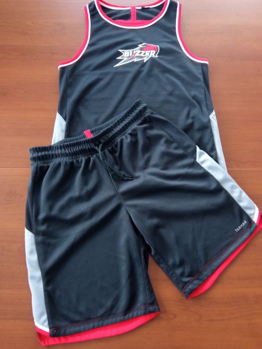 Tarmak komplet  dwustronny do koszykówki chłopięcy 151-160 cm