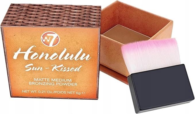 Bronzer W7 Honolulu Sun-Kissed puder brązujący matowy do twarzy 6g