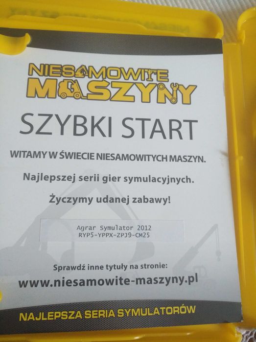 Symulator agrar 2012 niesamowite maszyny