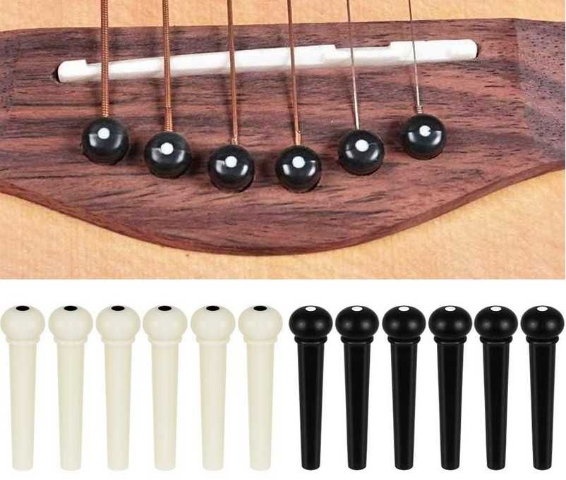 Pinos e ponte para guitarra - NOVO - PORTES GRÁTIS
