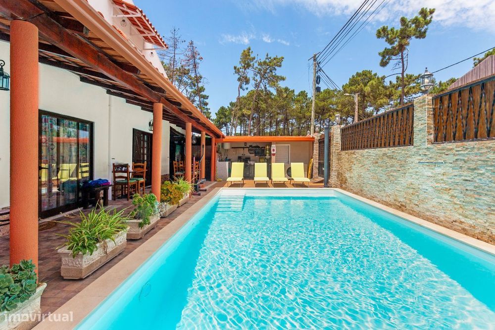Moradia, 4 quartos com Piscina, Aroeira