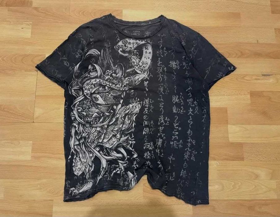 Футболка Affliction Samurai L, Japan | sk8, rap, ск8