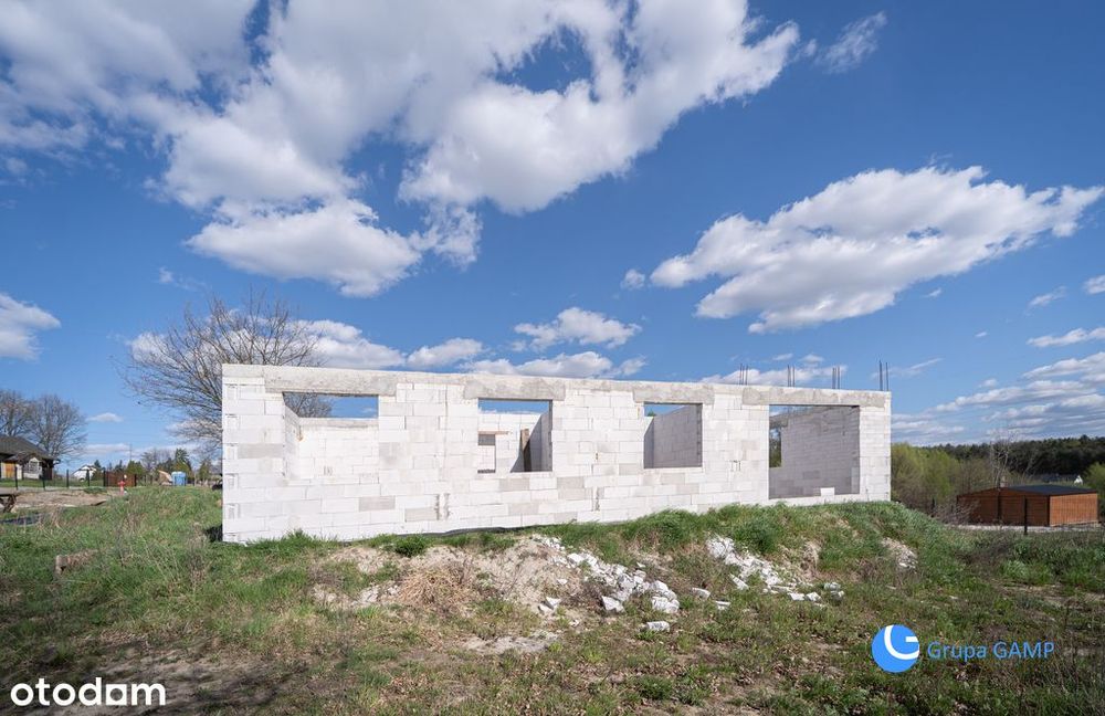 Dom 115m2, Alwernia Stan surowy+ dach