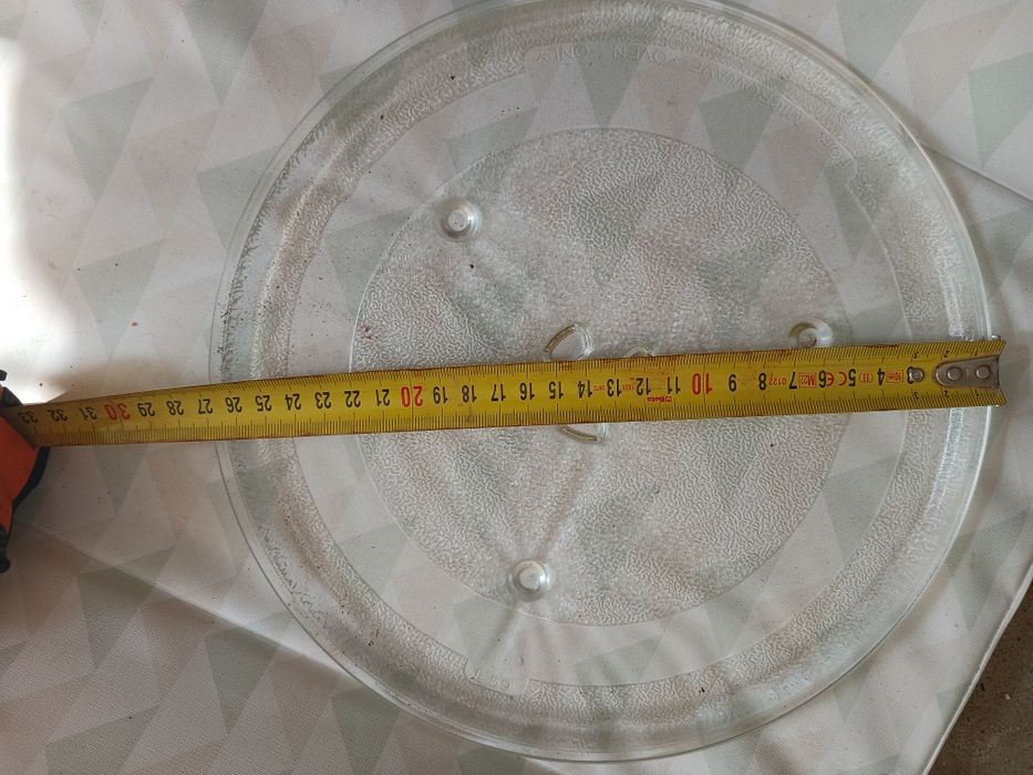 Microwave plate, like new.435307630171924484
