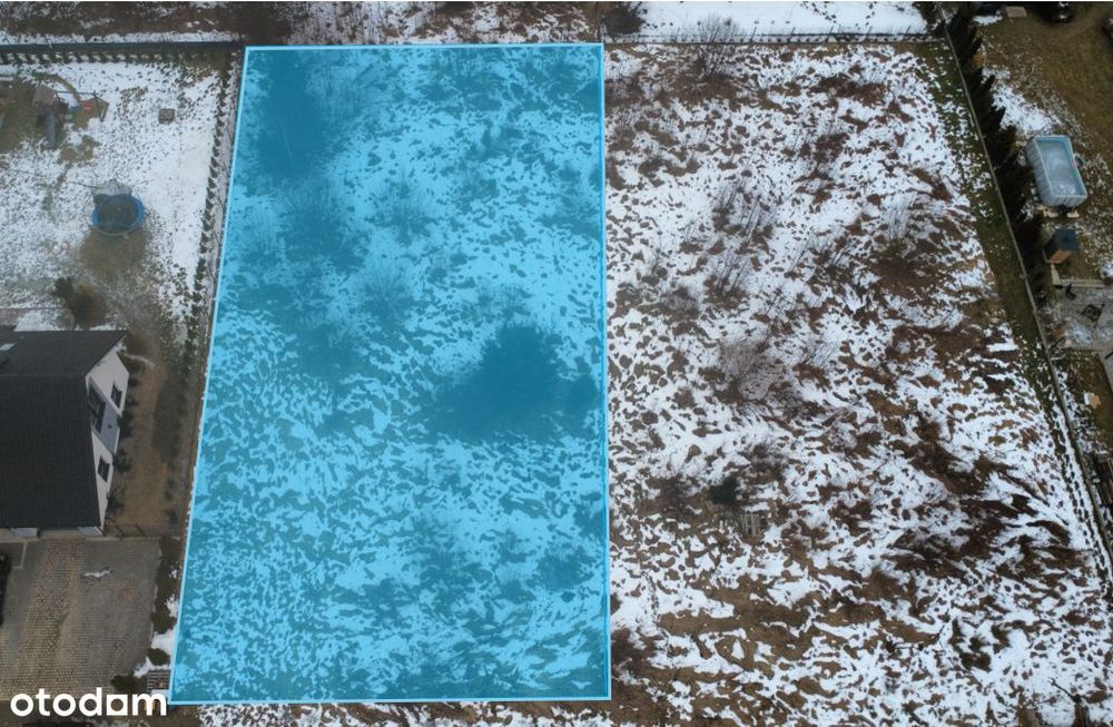 Atrakcyjna działka w Dziwiszowie 1008 m²