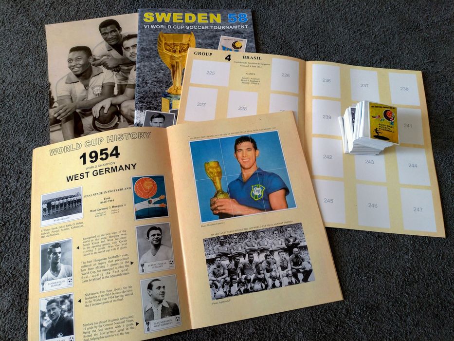 Album cromos Mundial 1958 World Cup SWEDEN 58