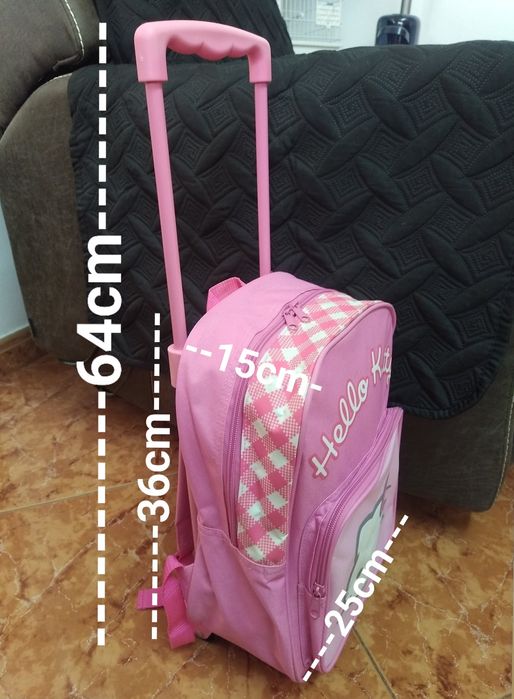 Mochila escolar para criança da Hello kitty escola casa apartamento.