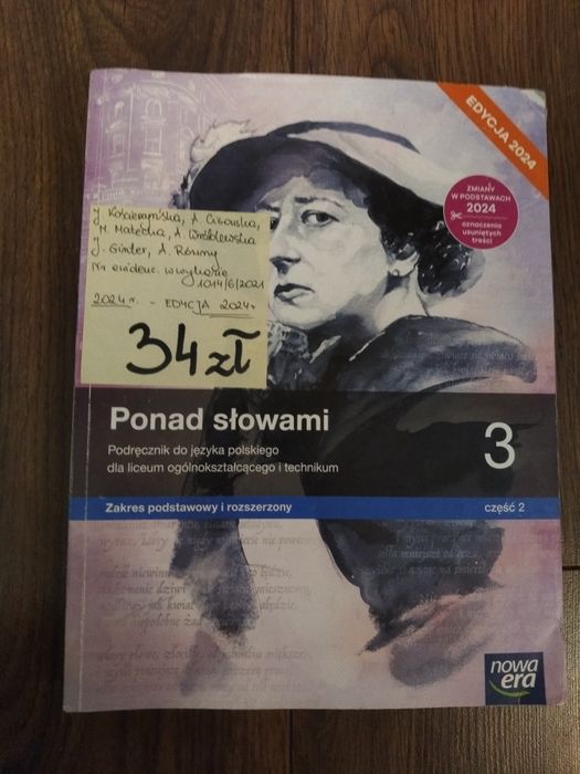 Sprzedam podręcznik ponad słowami 3