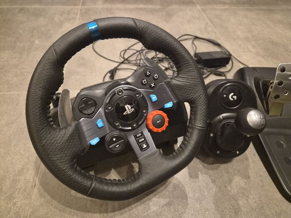 Logitech G29 shifter pedały