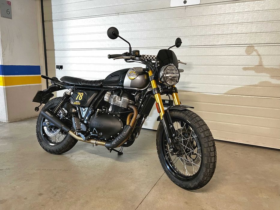 COMO NOVA :: Mota Royal Enfield Bear 650cc Scrambler