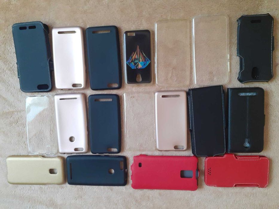 Чехол накладка бампер на телефон. 18 штук одним лотом