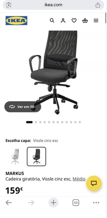 Cadeira escritorio Markus IKEA