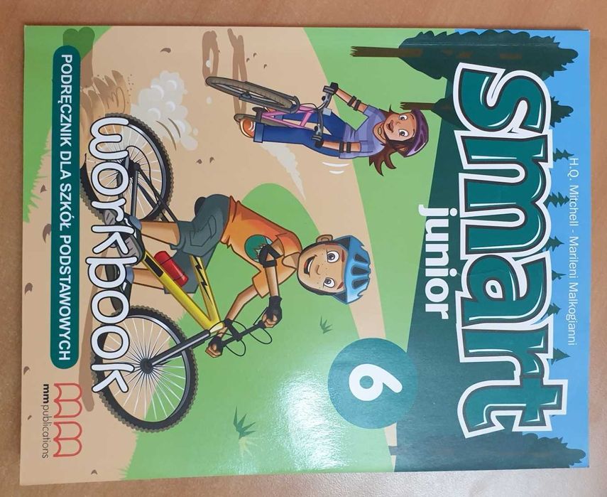 Smart Junior 6, podręcznik, zeszyt ćwiczeń + CD, NOWE