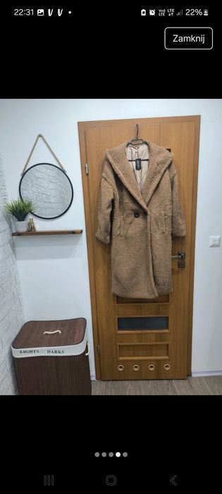 Futerko kozuszek z kapturem