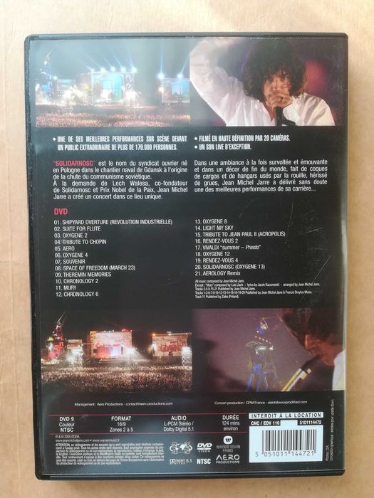 Jean Michel Jarre DVD live