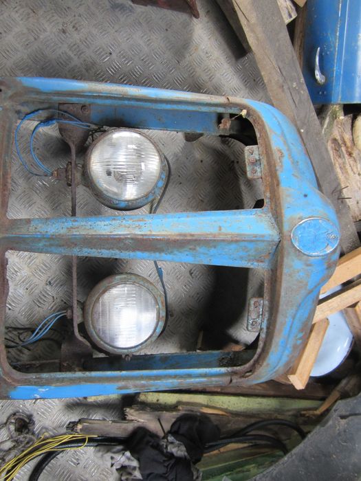 Fordson Major maska,przód,chłodnica